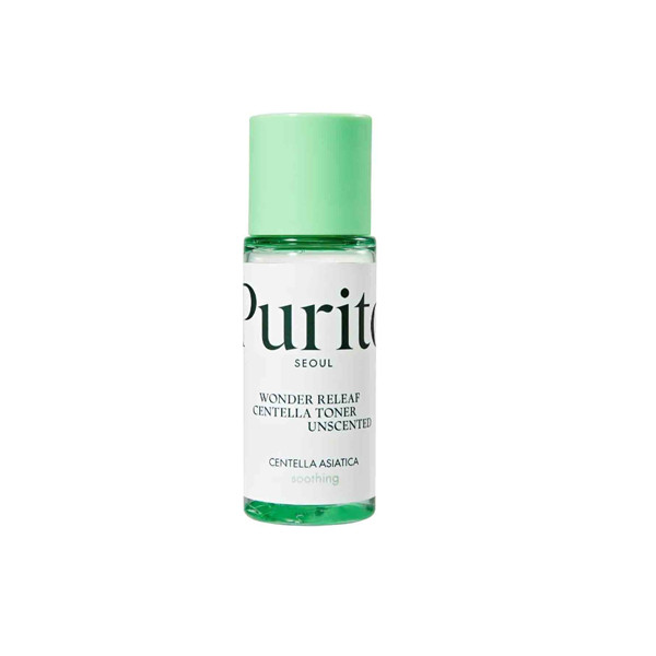 Purito Wonder Releaf Centella Toner Unscented 30ml calming hydrating toner